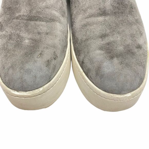 Vince. Women’s Gray Suede Slip On Mules Sz 7 M - Picture 4 of 9